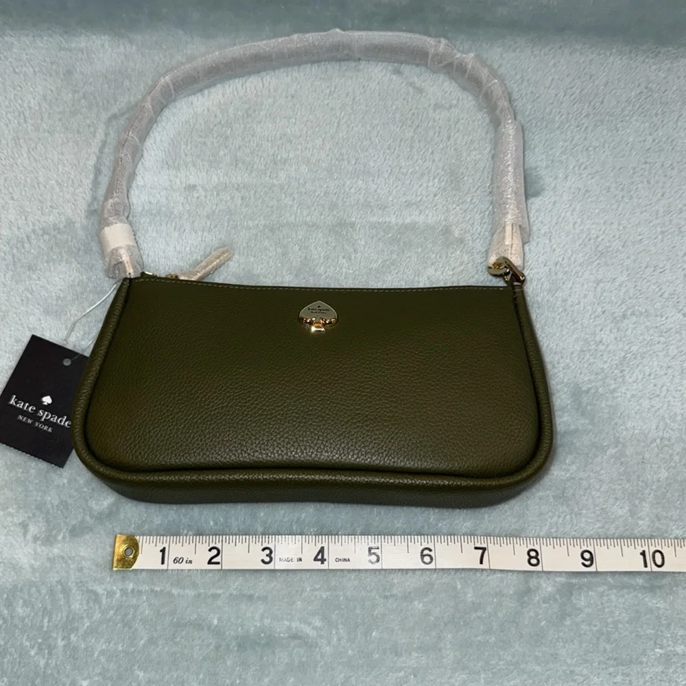 kate spade Pebbled Leather-Kayla Convertible Wristlet - Picture 3 of 13